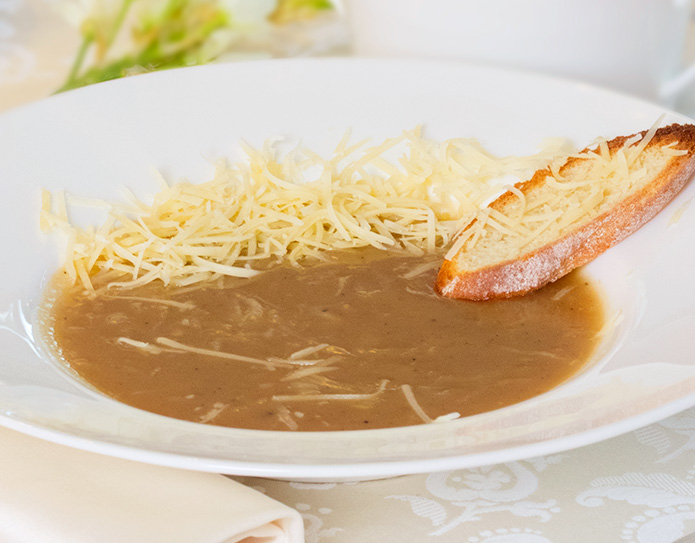 Луковый суп с Порто